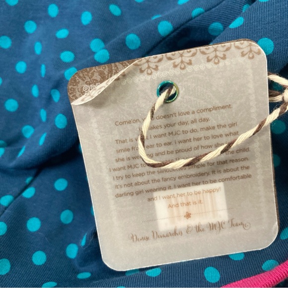 Matilda Jane Moments With You Merry Merry Christmas Dress Girls Floral Size 10 - Picture 9 of 16